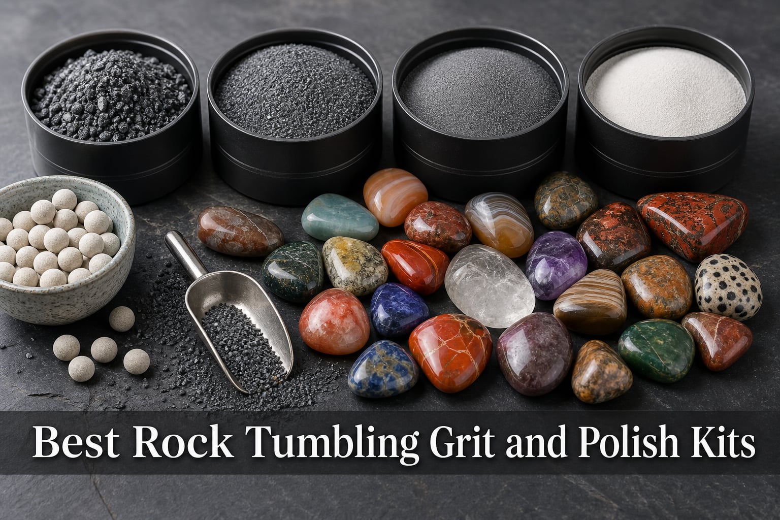 Best Rock Tumbling Grit and Polish Kits
