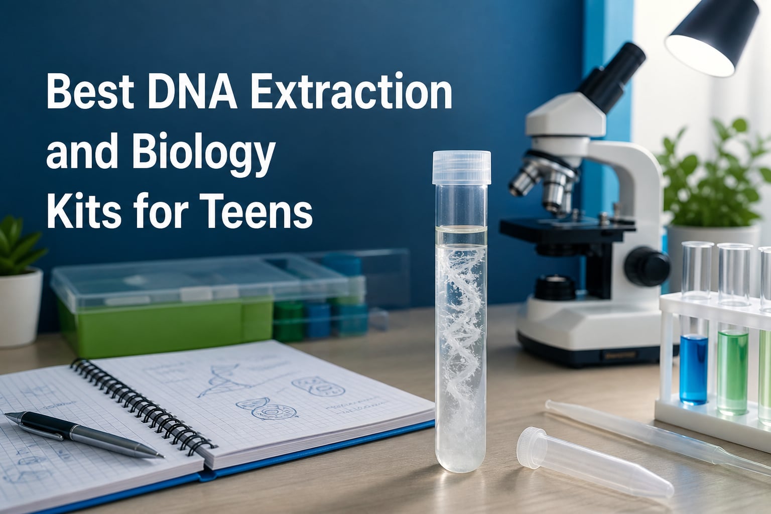 Best DNA Extraction and Biology Kits for Teens
