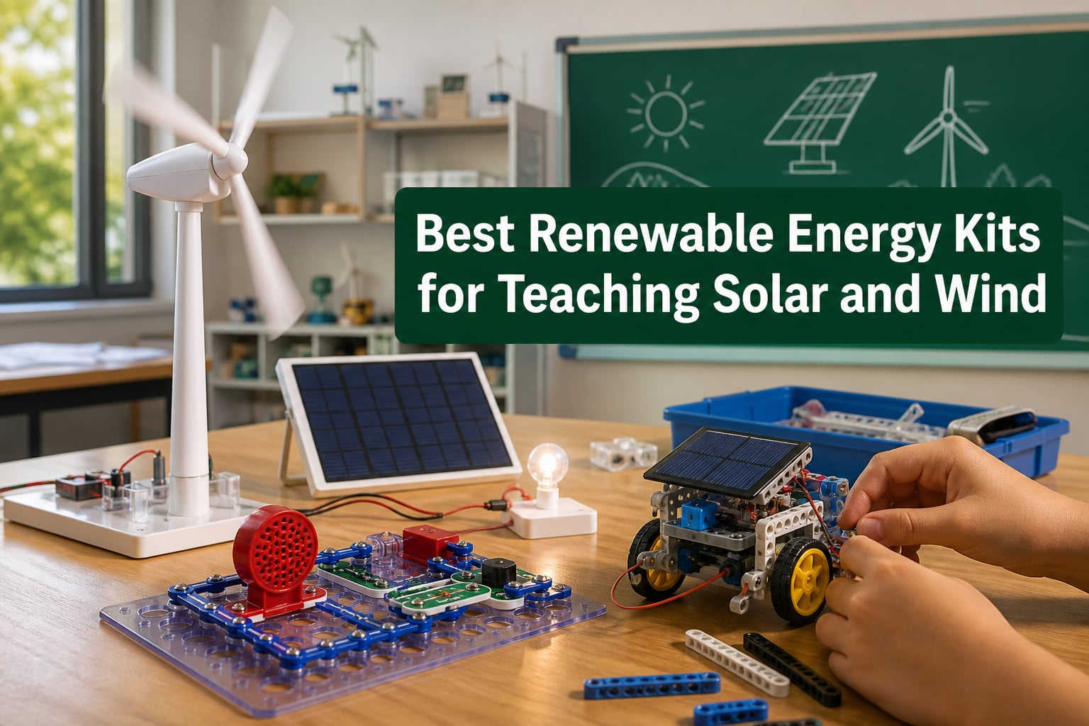 Best Renewable Energy Kits for Teaching Solar and Wind