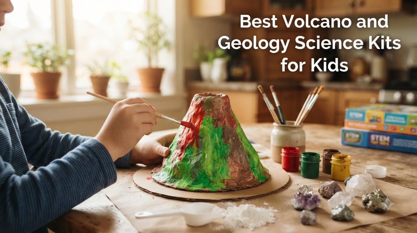 Best Volcano and Geology Science Kits for Kids