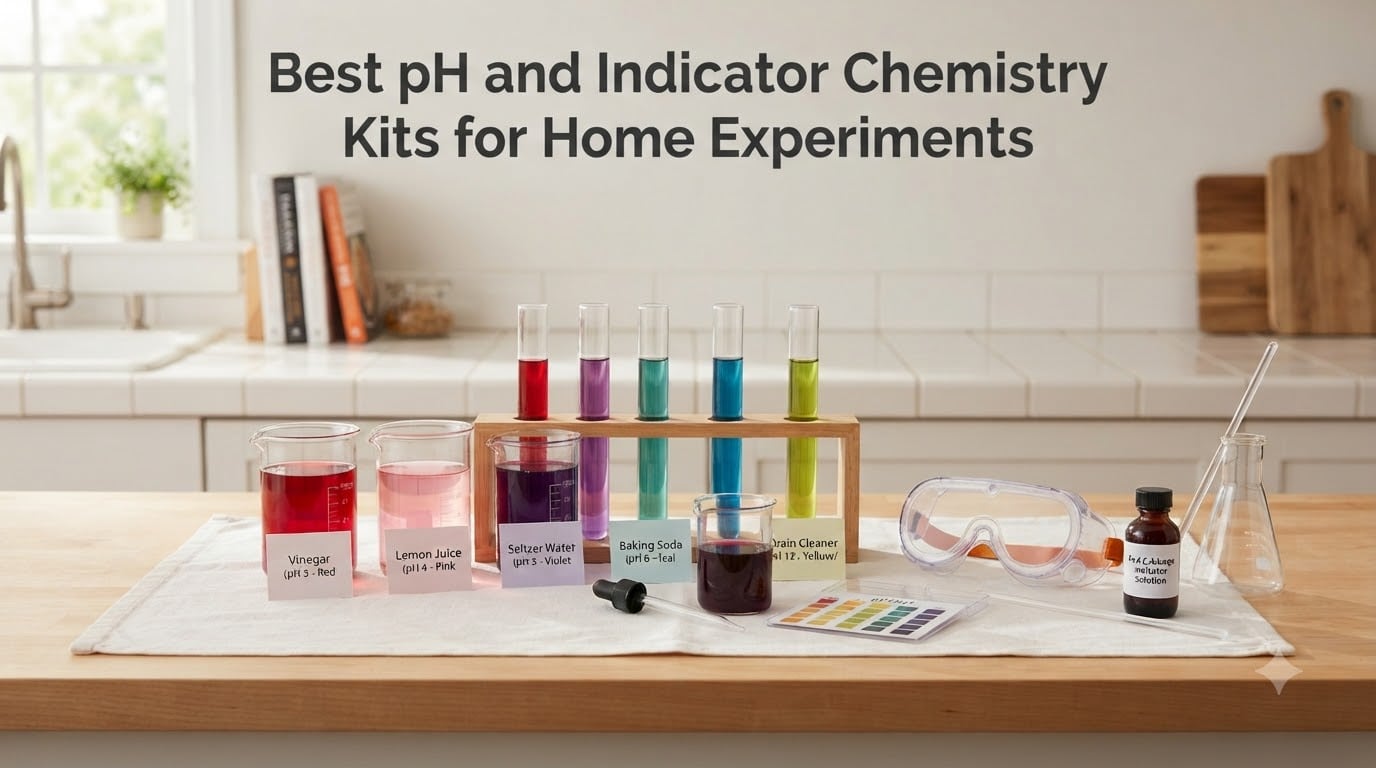Best pH and Indicator Chemistry Kits for Home Experiments