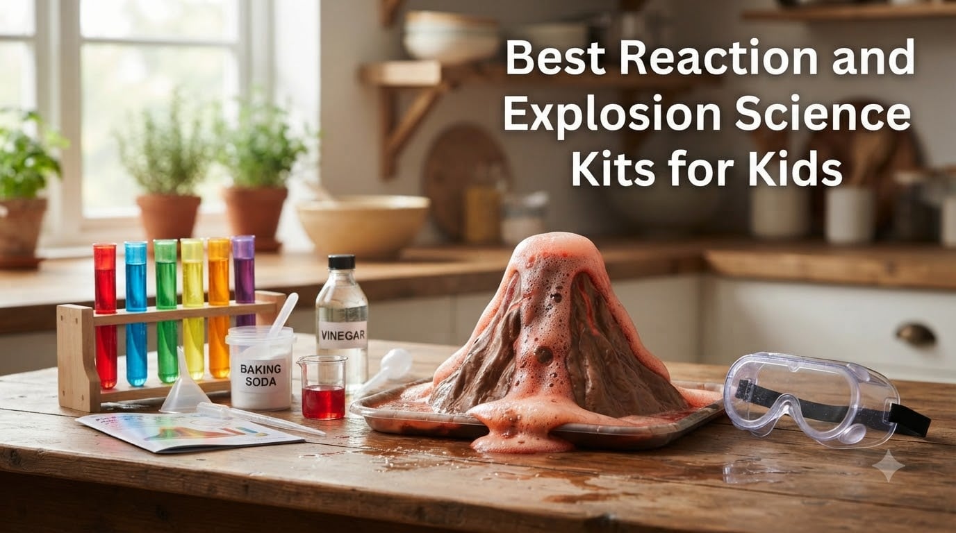 Best Reaction and Explosion Science Kits for Kids