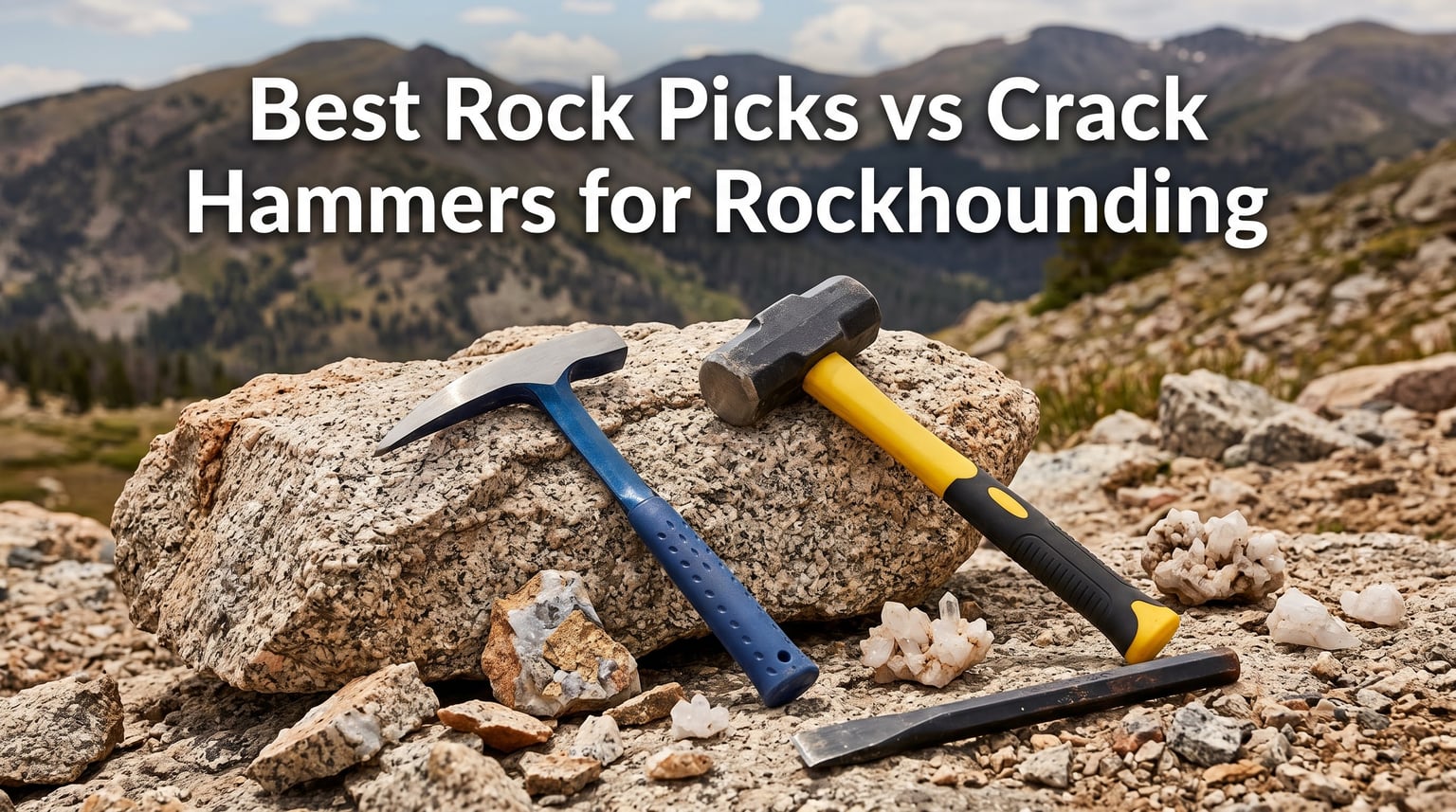 Best Rock Picks vs Crack Hammers for Rockhounding