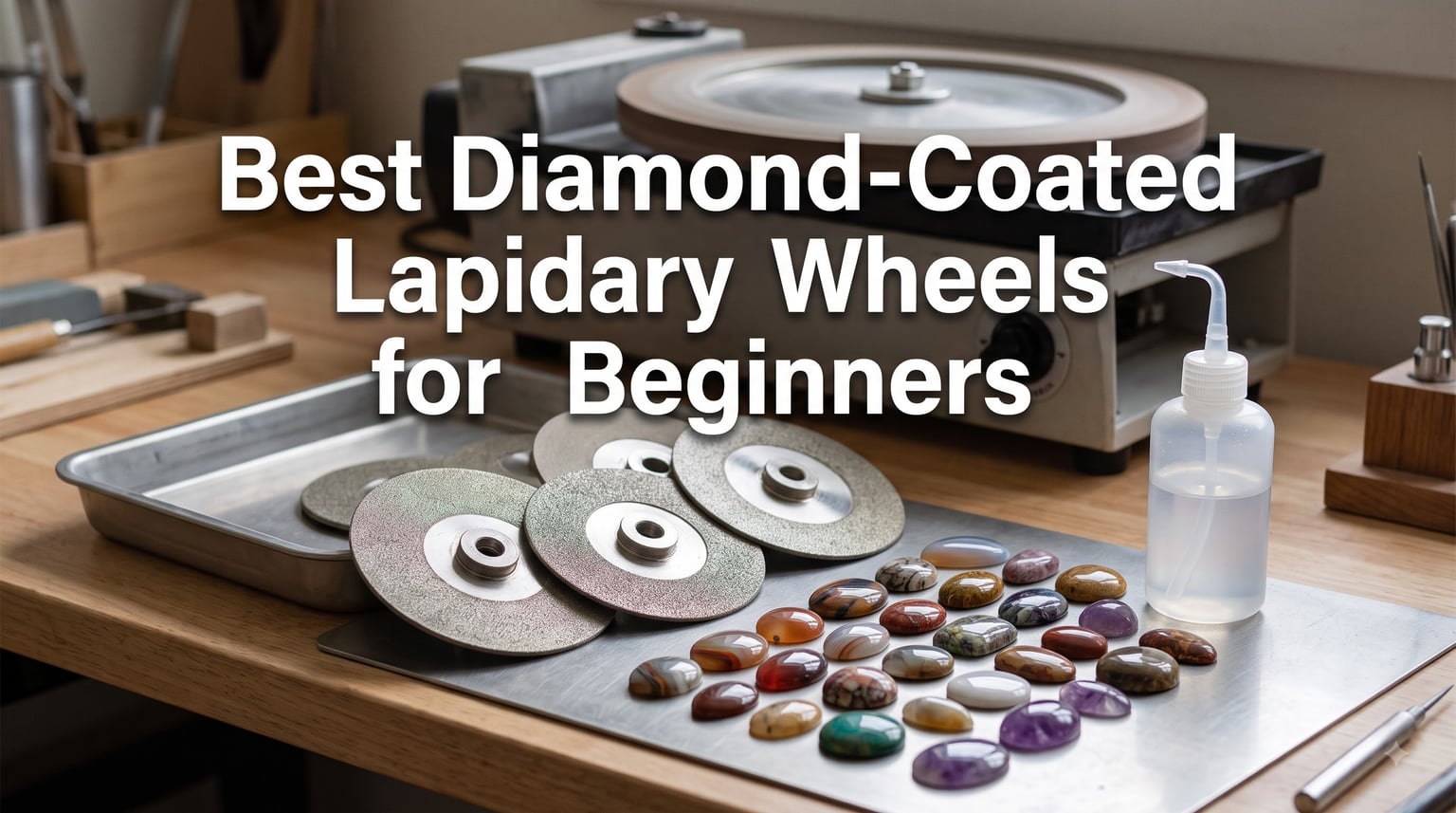 Best Diamond-Coated Lapidary Wheels for Beginners