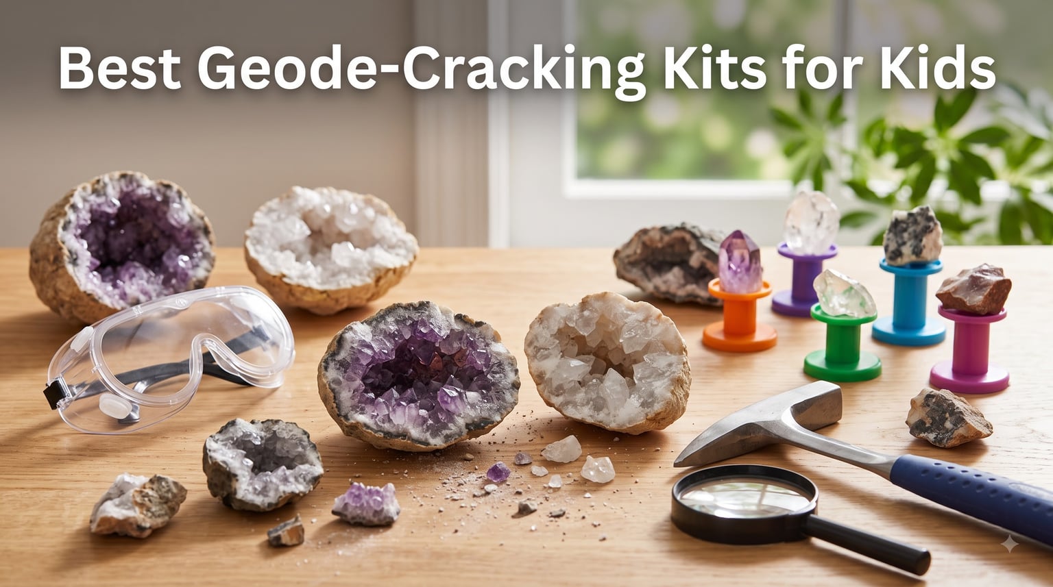 Best Geode-Cracking Kits for Kids