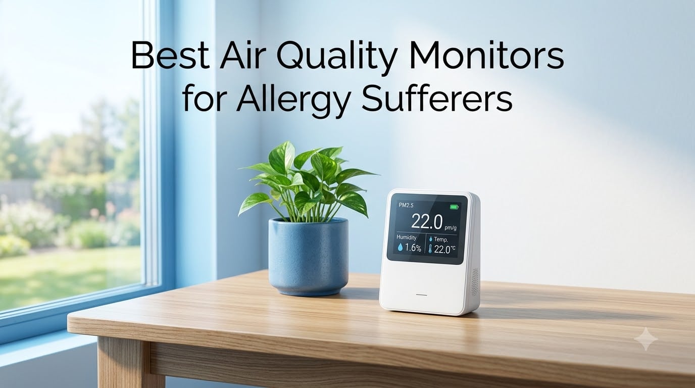 Best Air Quality Monitors for Allergy Sufferers