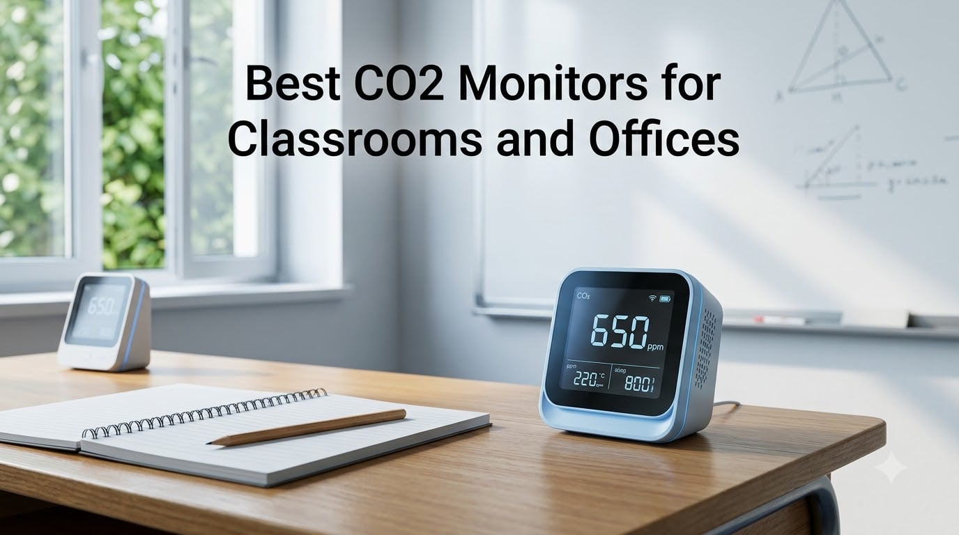 Best CO2 Monitors for Classrooms and Offices