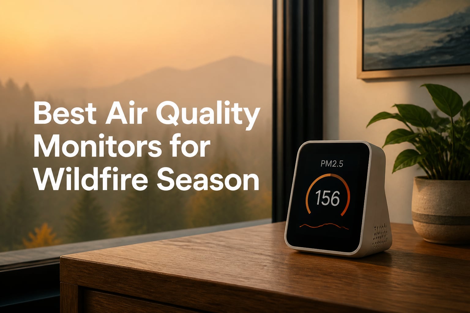 Best Air Quality Monitors for Wildfire Season