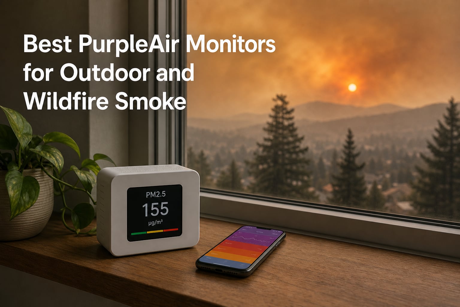 Best PurpleAir Monitors for Outdoor and Wildfire Smoke
