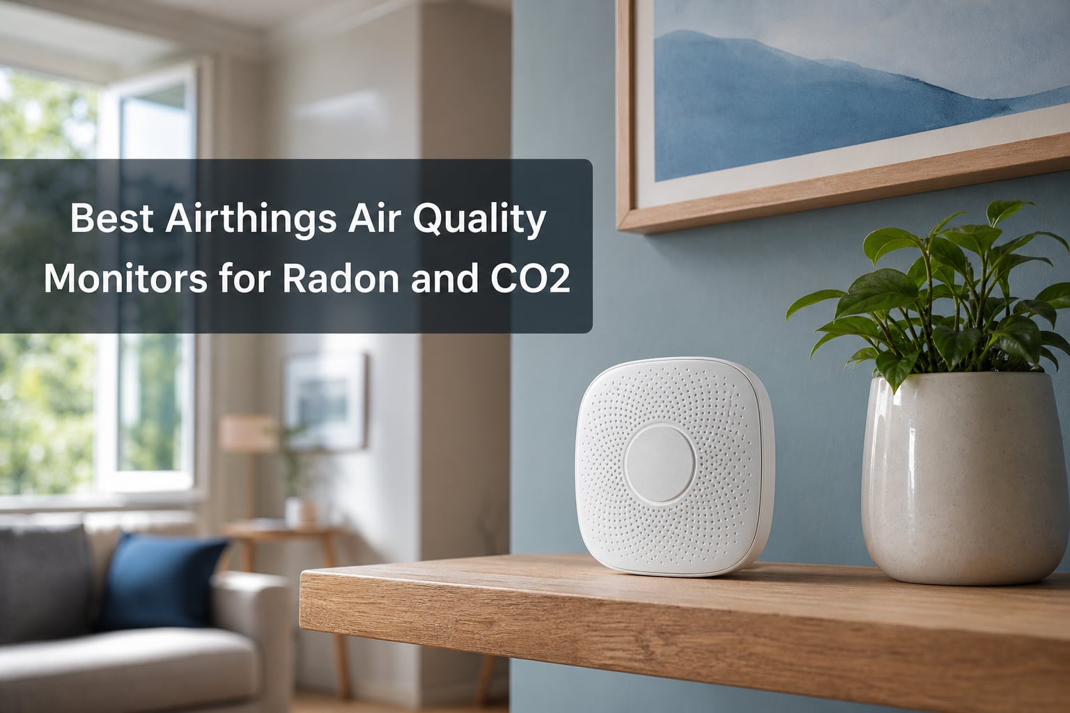 Best Airthings Air Quality Monitors for Radon and CO2