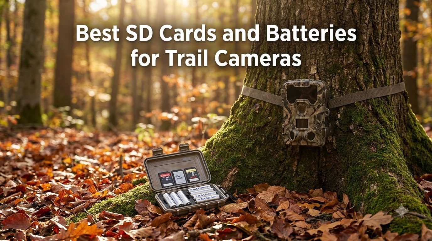 Best SD Cards and Batteries for Trail Cameras