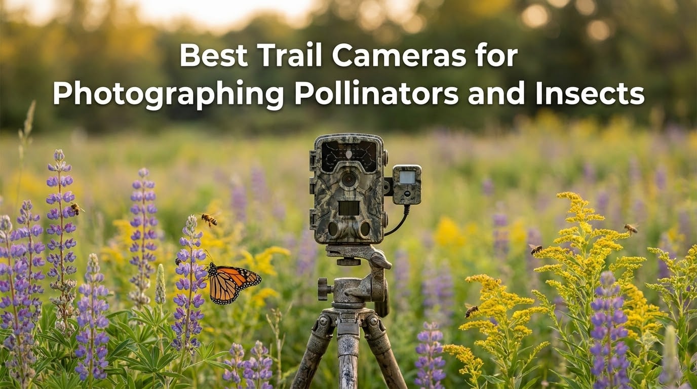 Best Trail Cameras for Photographing Pollinators and Insects