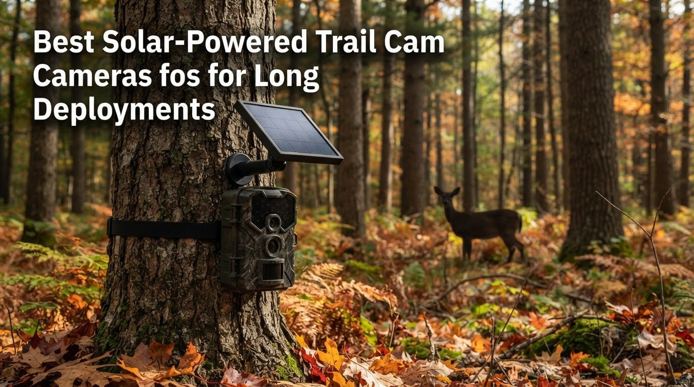 Best Solar-Powered Trail Cameras for Long Deployments