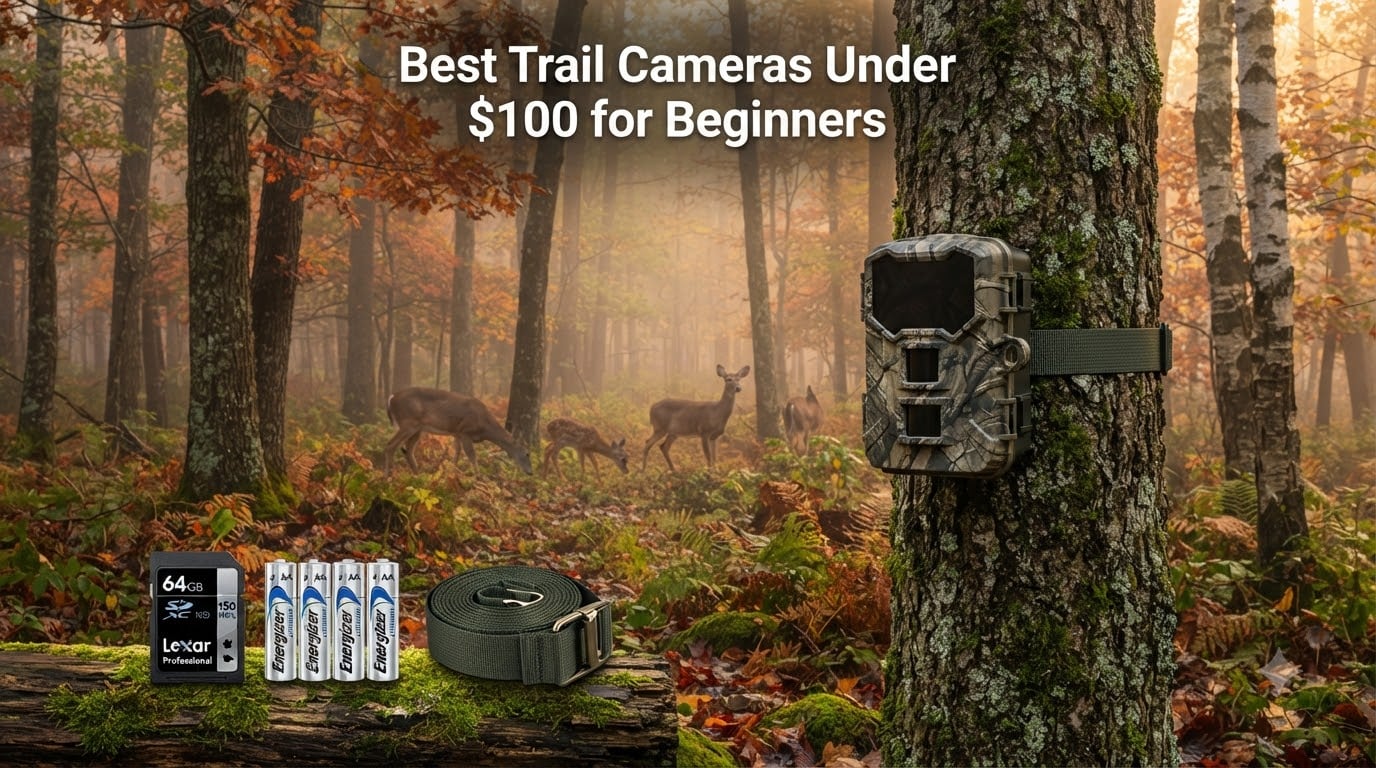 Best Trail Cameras Under $100 for Beginners