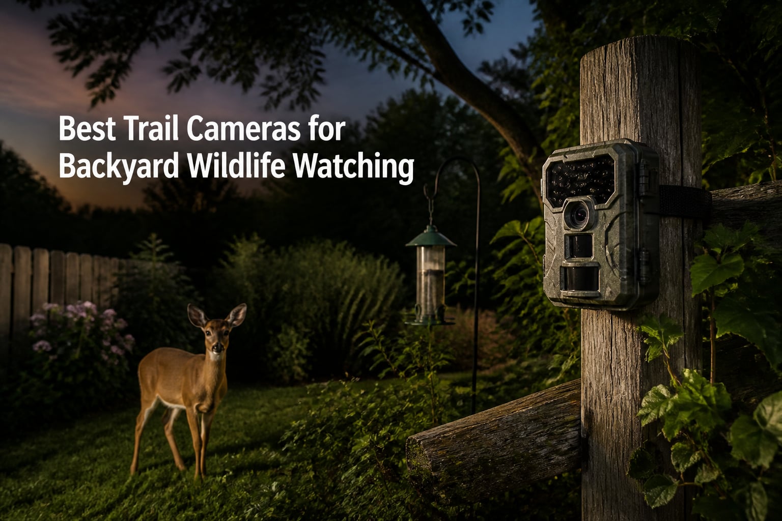 Best Trail Cameras for Backyard Wildlife Watching