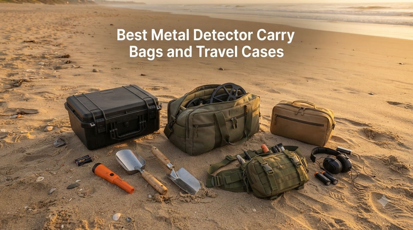 Best Metal Detector Carry Bags and Travel Cases