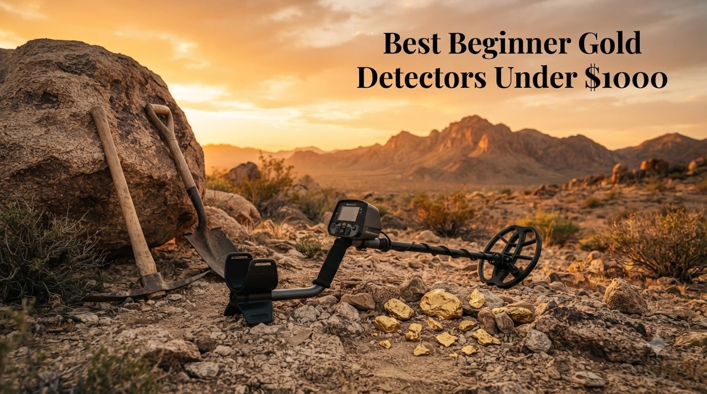 Best Beginner Gold Detectors Under $1000