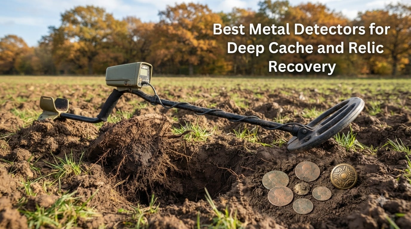 Best Metal Detectors for Deep Cache and Relic Recovery