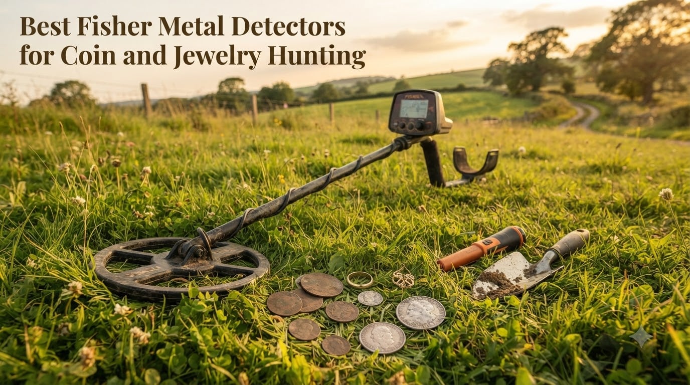 Best Fisher Metal Detectors for Coin and Jewelry Hunting