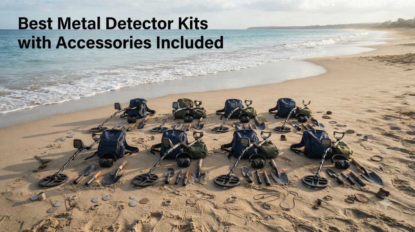 Best Metal Detector Kits with Accessories Included