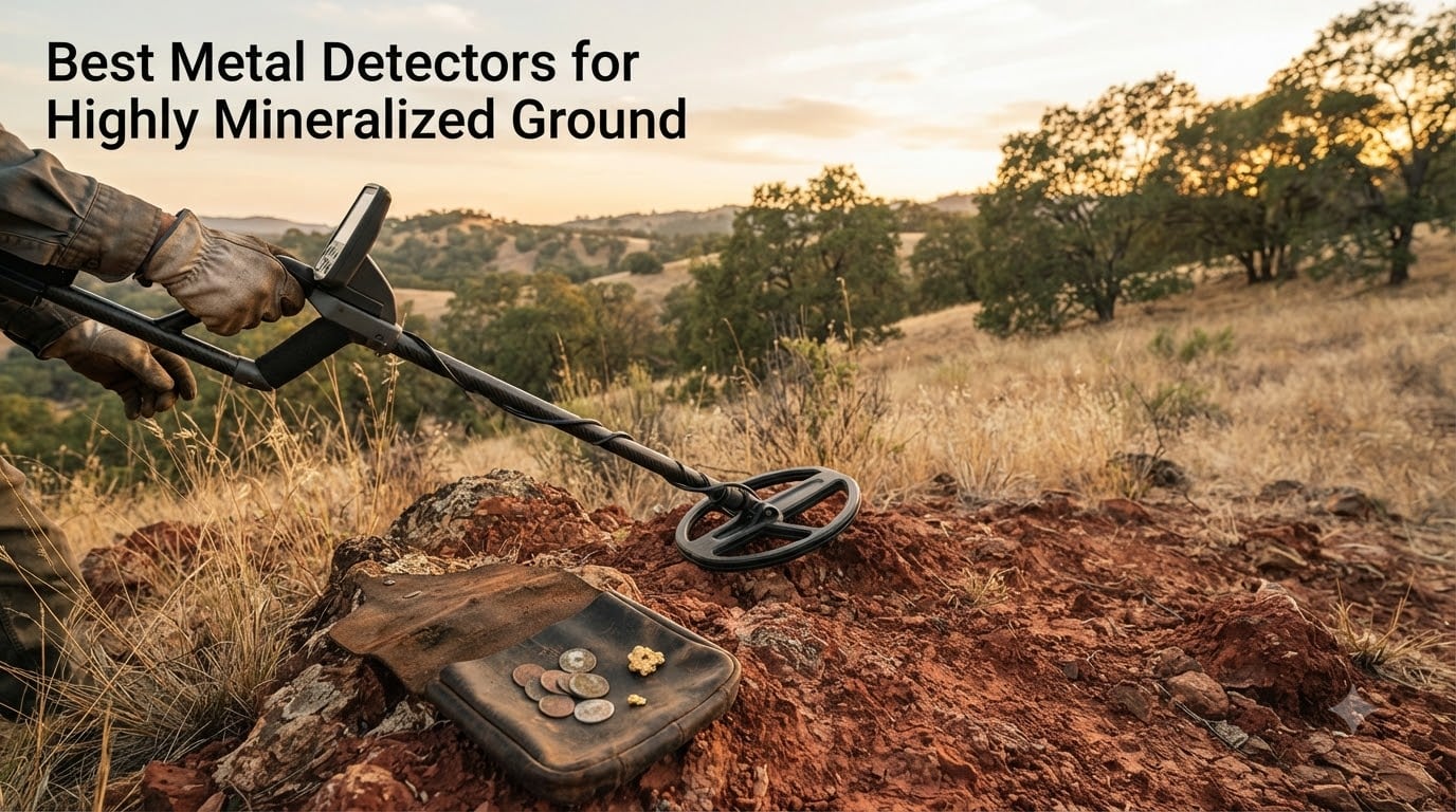 Best Metal Detectors for Highly Mineralized Ground
