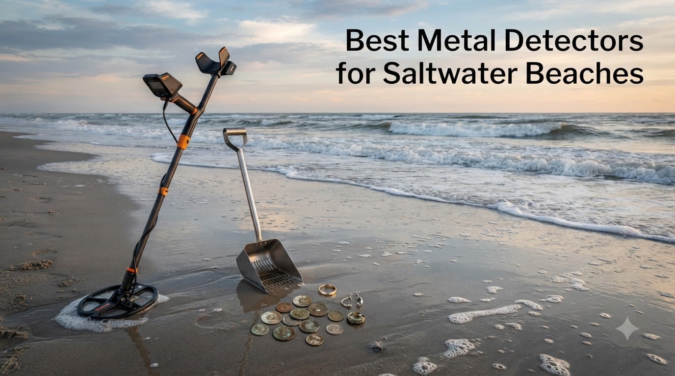 Best Metal Detectors for Saltwater Beaches