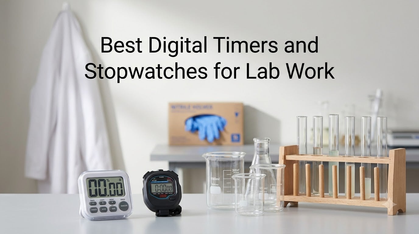 Best Digital Timers and Stopwatches for Lab Work