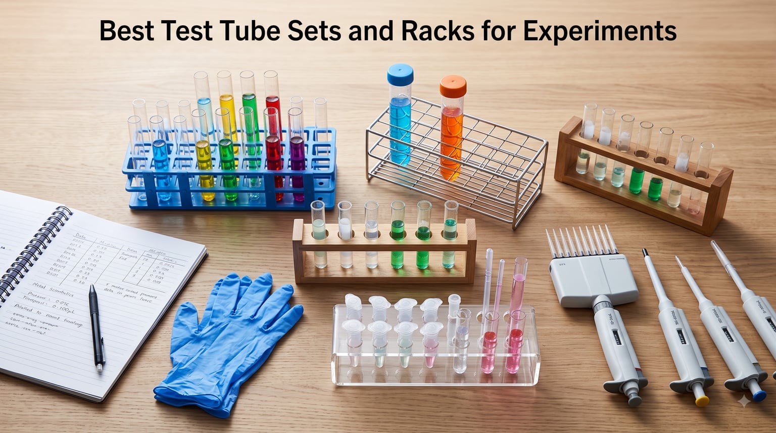 Best Test Tube Sets and Racks for Experiments