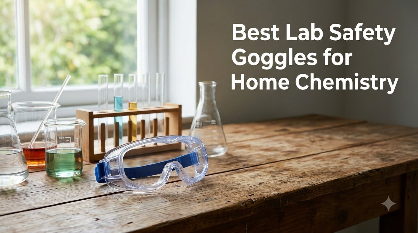 Best Lab Safety Goggles for Home Chemistry