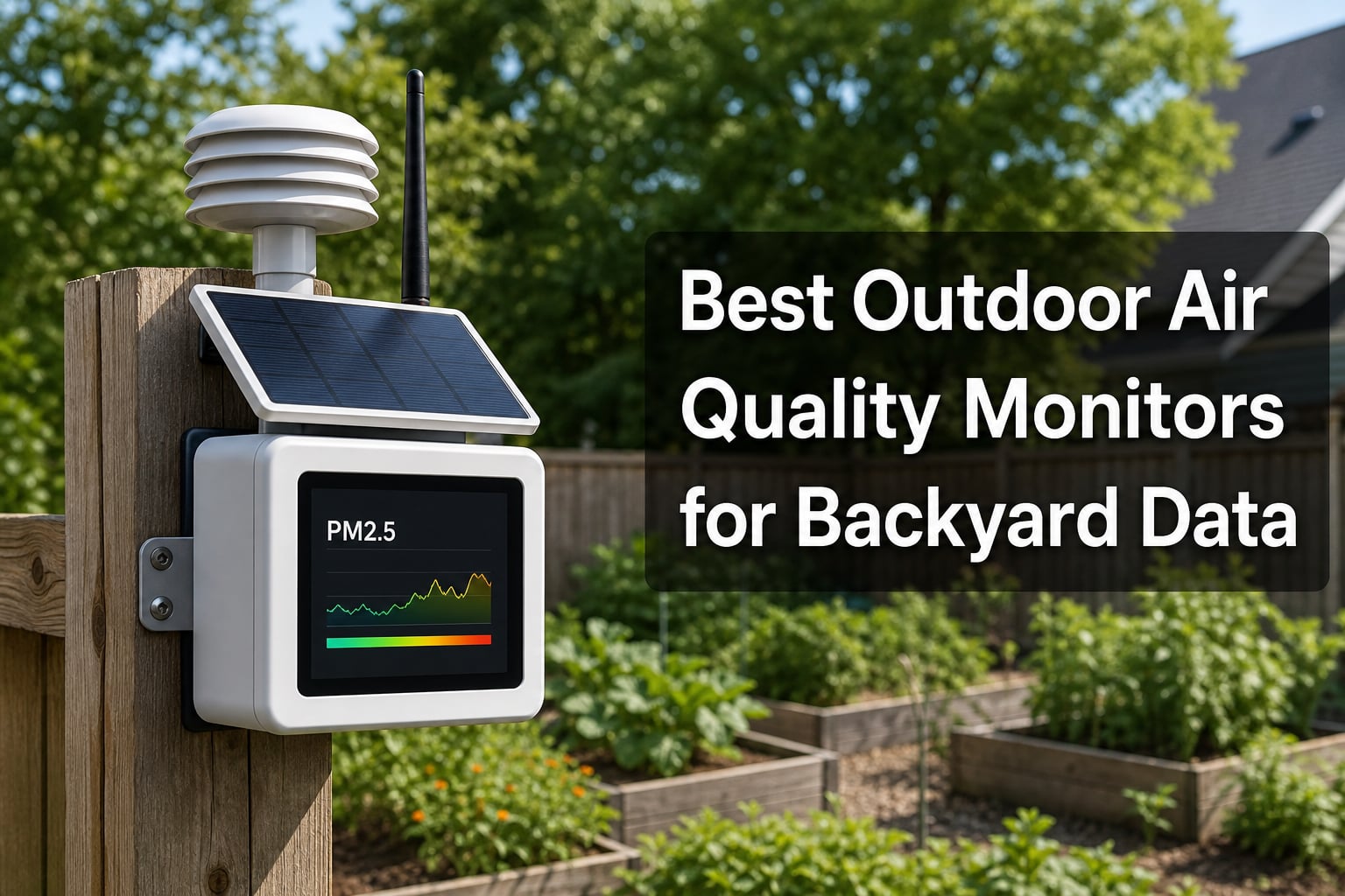 Best Outdoor Air Quality Monitors for Backyard Data