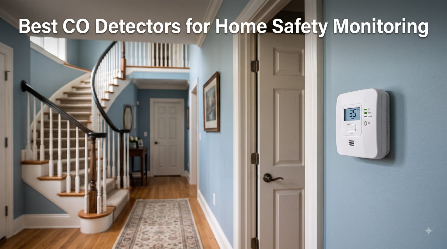 Best CO Detectors for Home Safety Monitoring
