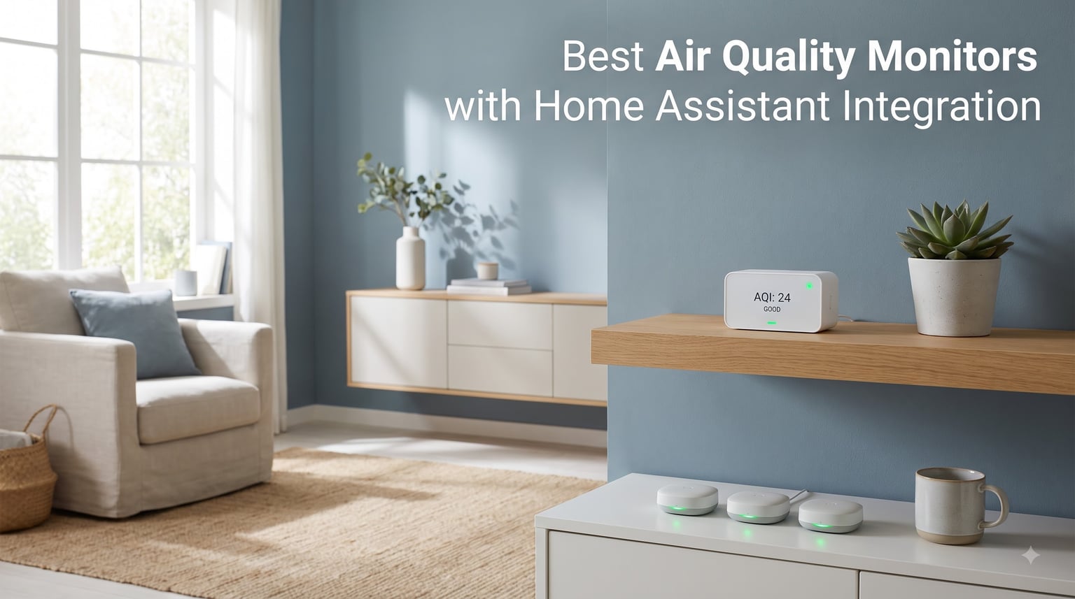 Best Air Quality Monitors with Home Assistant Integration