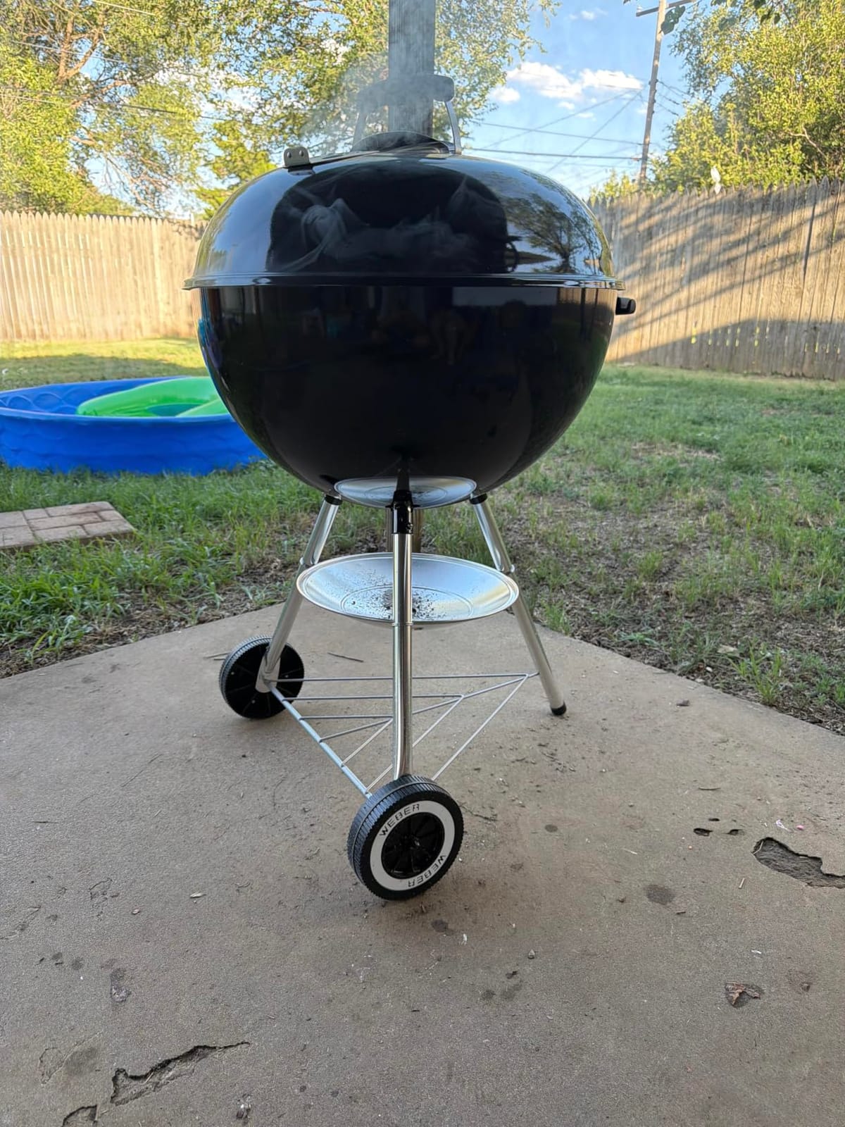 Weber® Original Kettle Charcoal Grill, 22-Inch, Black customer photo 2