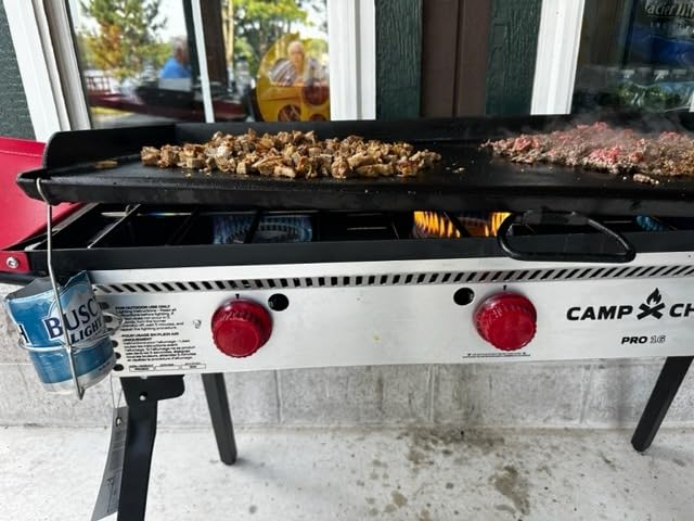 Camp Chef Griddle 16-3-Burner Flat Top Steel Griddle, 592 Sq In customer photo 1