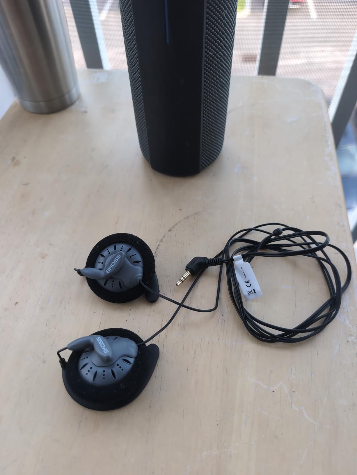 Koss KSC75 On-Ear Headphones, Silver, Retro 90s Style, Portable, Wired Plug customer photo 1