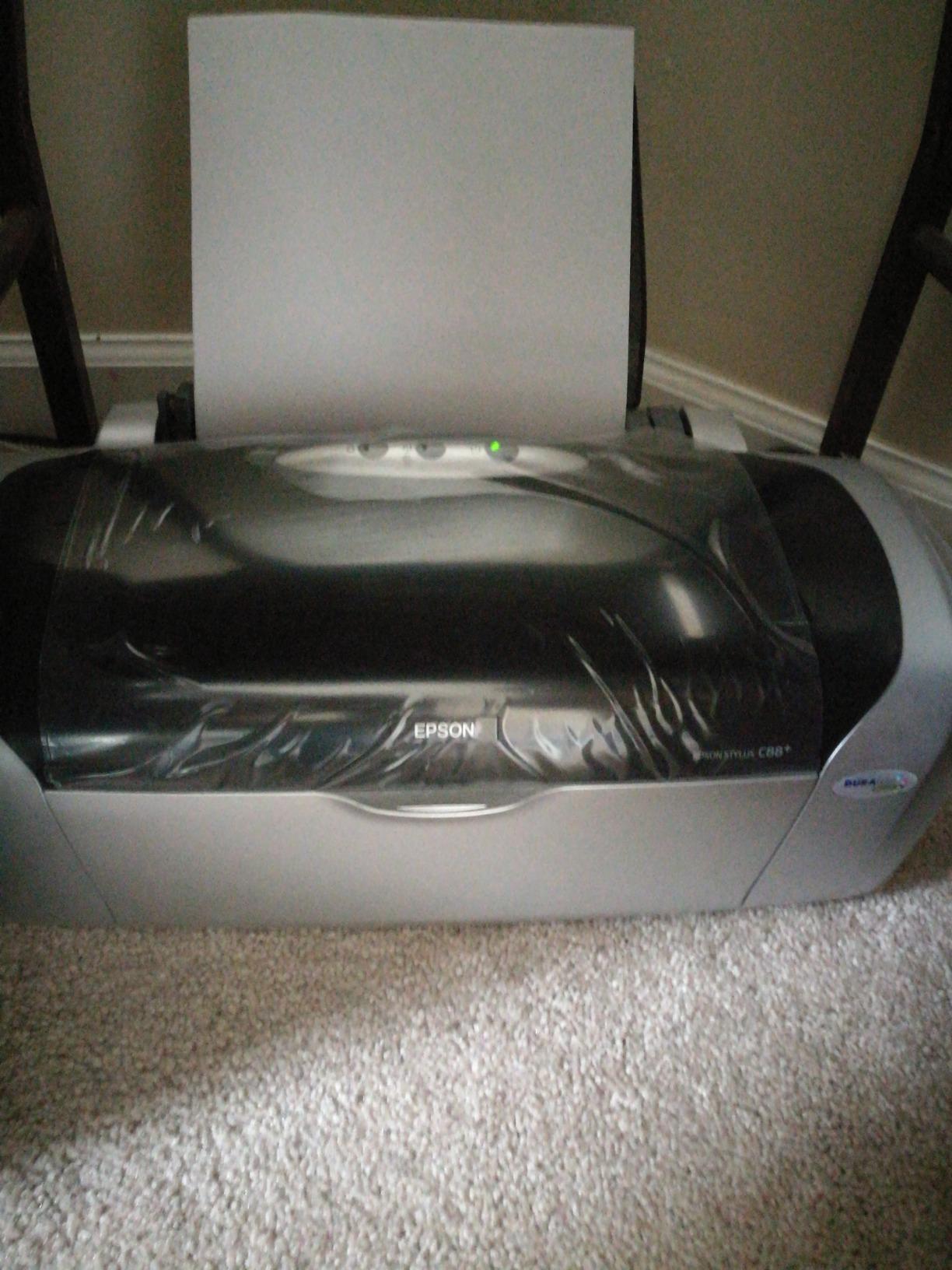 Epson Stylus C88+ Color Inkjet Printer (C11C617121) customer photo 1