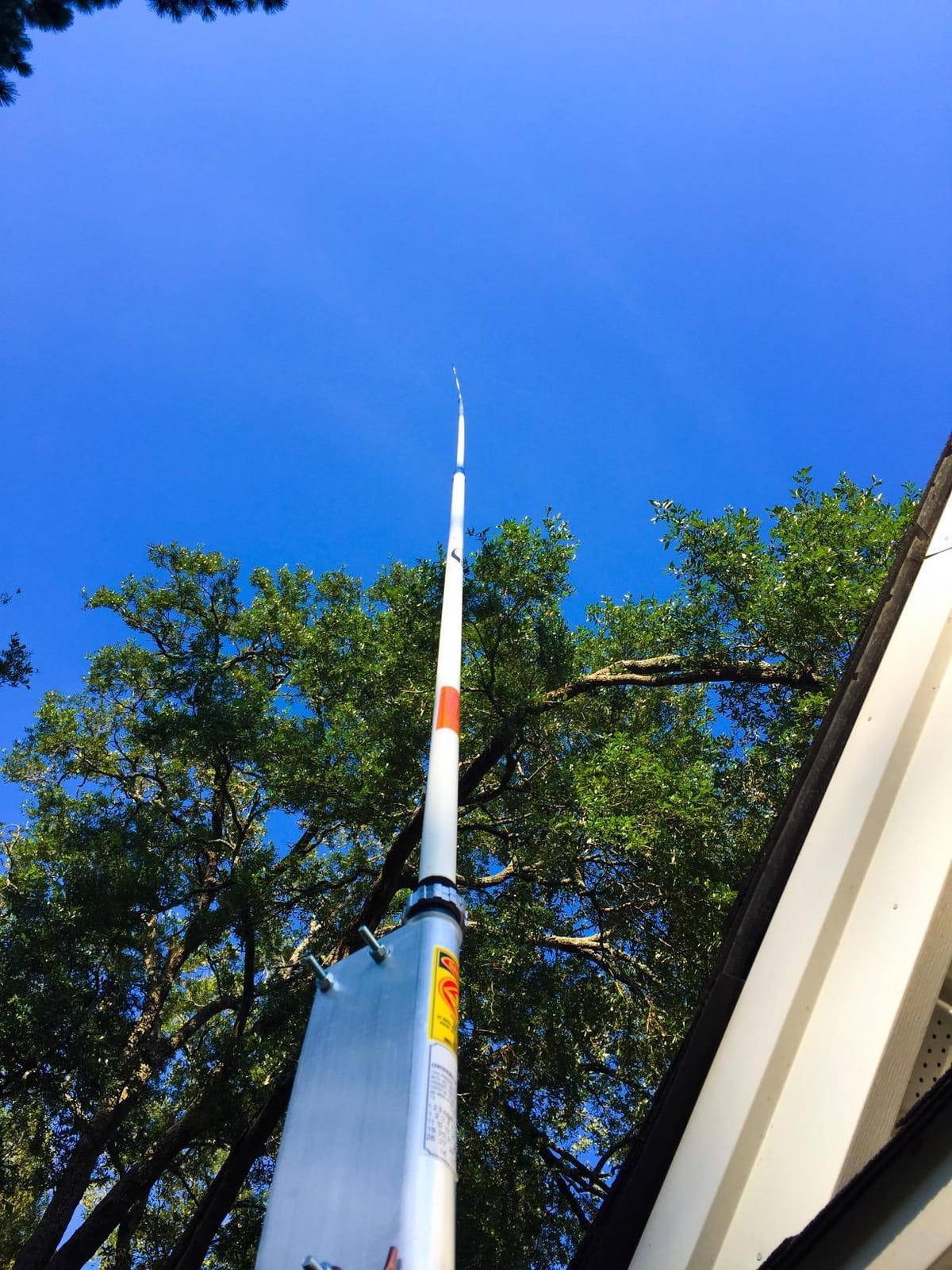 IMAX-2000 CB/Ham Radio Base Station Vertical Antenna, 24-Feet customer photo 1