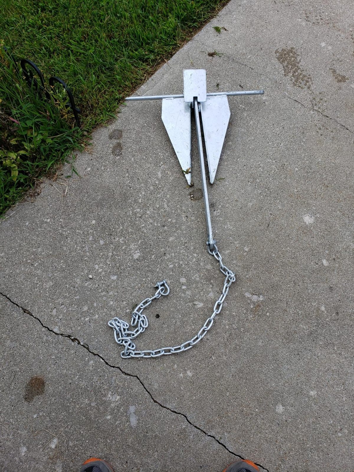 Seachoice Deluxe Anchor – Hot-Dipped Galvanized Steel – Multiple Sizes customer photo 2