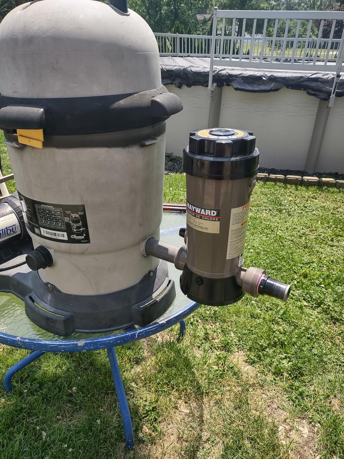 Hayward Automatic Chlorine Chemical Feeder In-Ground and Above Ground Pools customer photo 1