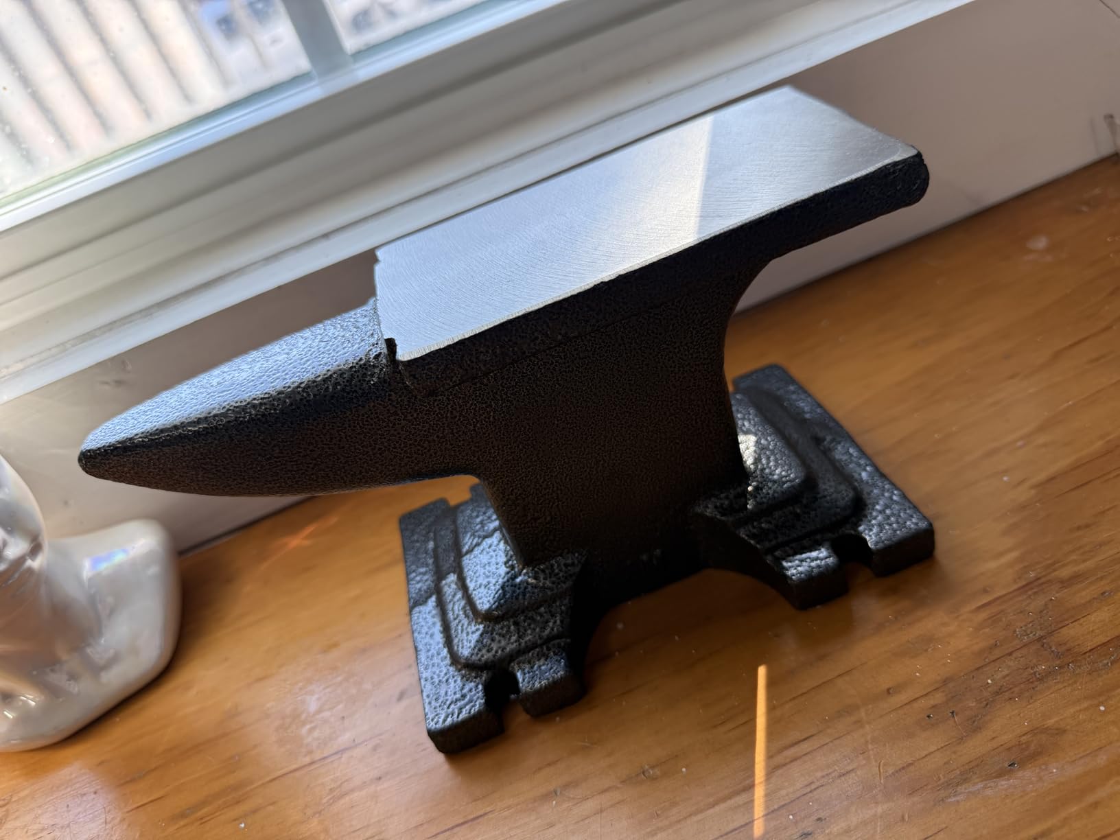 Olympia Tools 9-Pound Cast Iron Hobby Anvil 38-789 , Gray customer photo 1