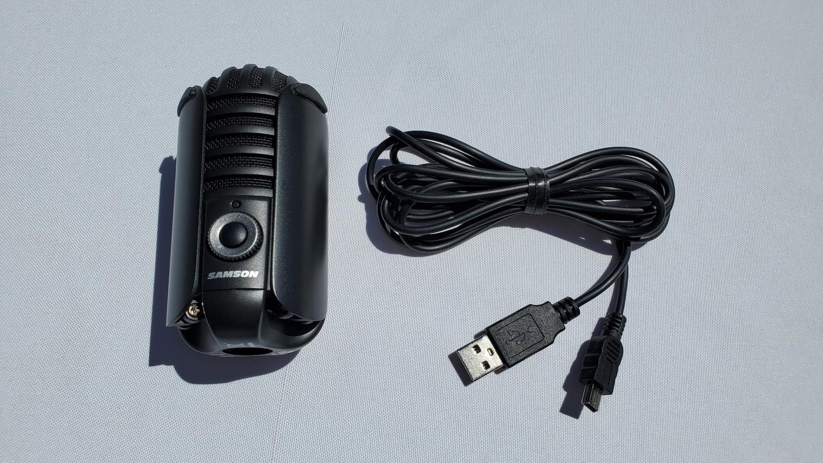 Samson Meteor Mic USB Condenser Podcasting Podcast Recording Desktop Microphone customer photo 1