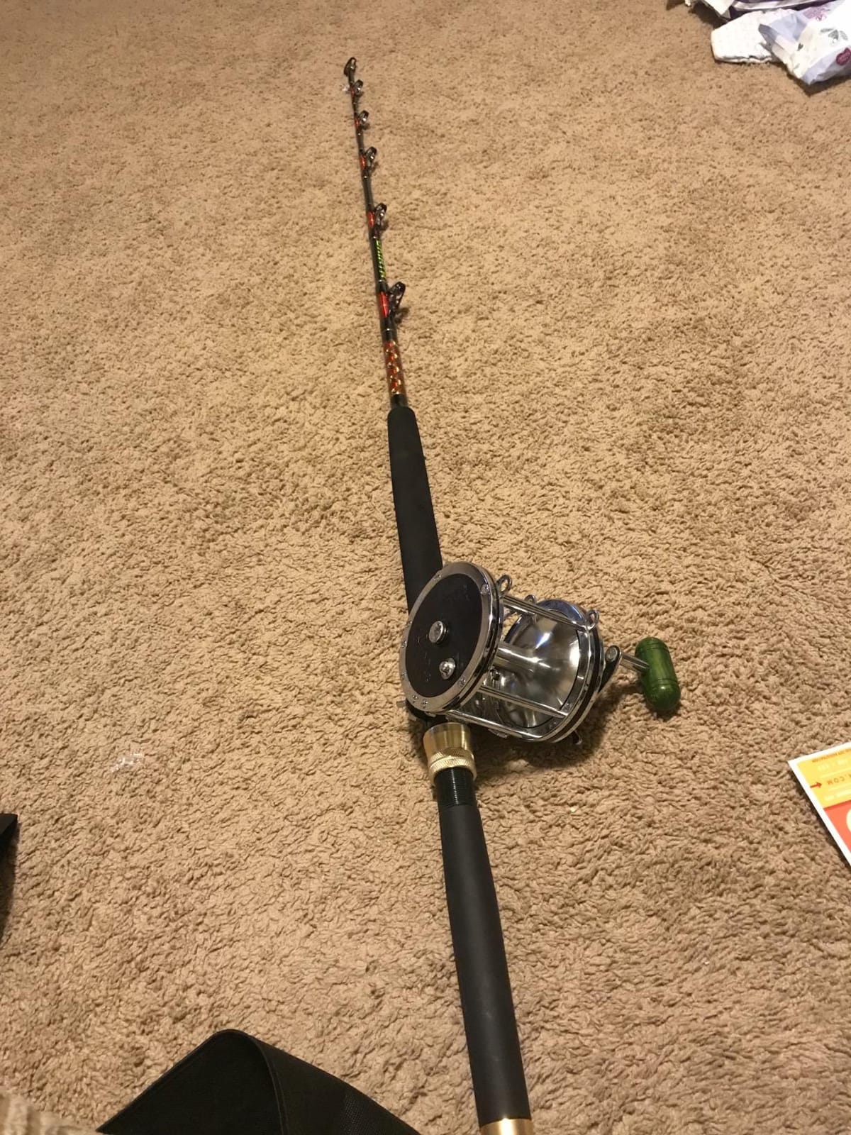 OKIAYA COMPOSIT 80-130LB THE BOSSHOSS Saltwater Big Game Roller Rod customer photo 2
