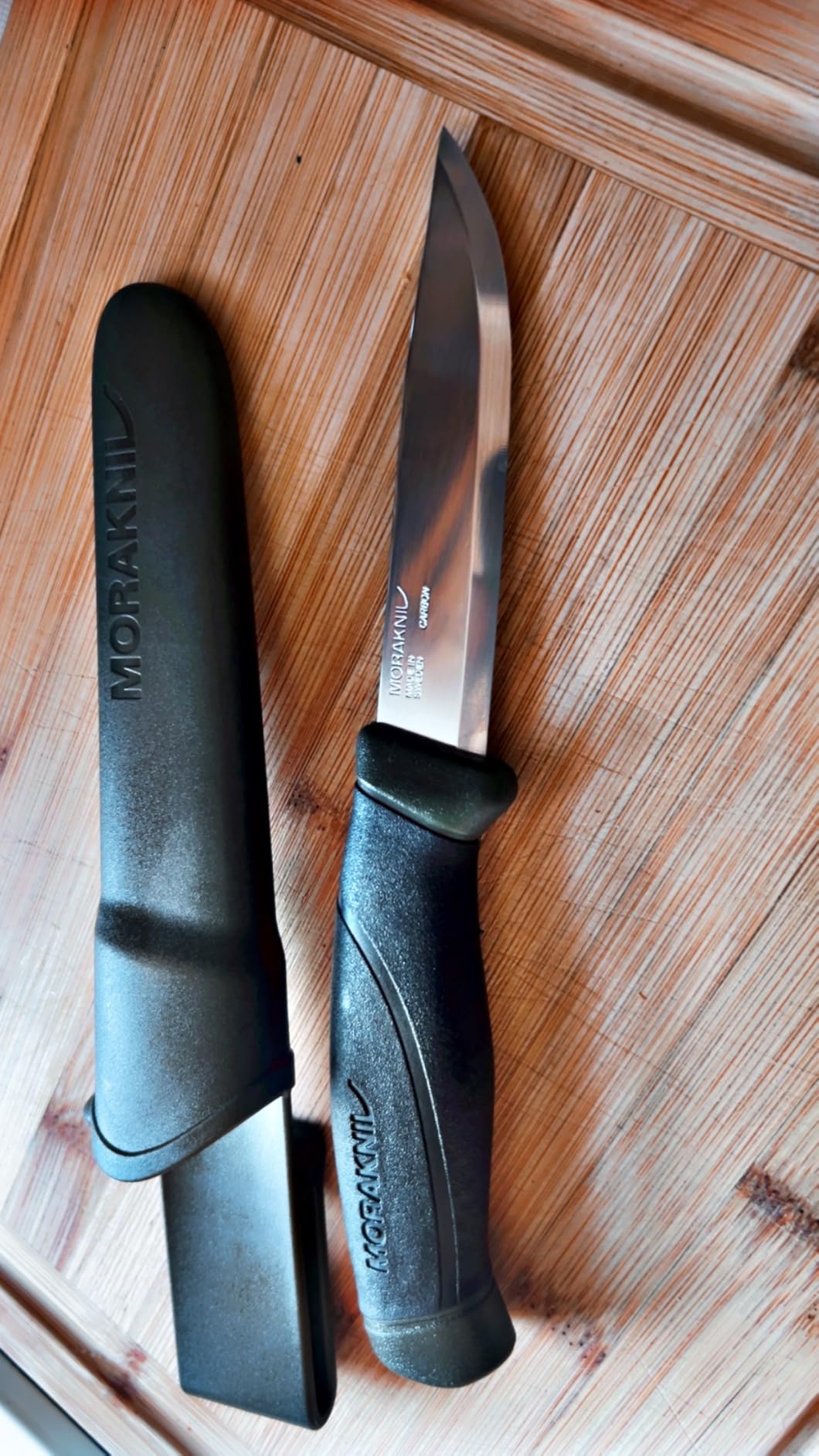 Morakniv Companion Carbon Steel Fixed-Blade Knife with Sheath customer photo 2