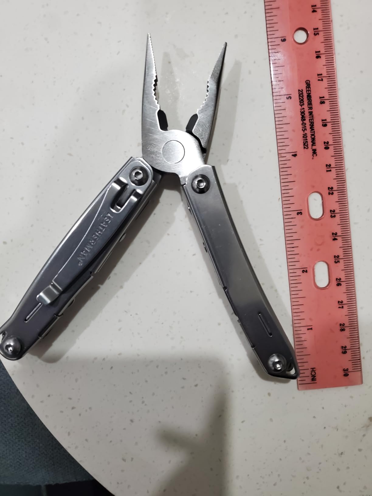 LEATHERMAN Wingman Multi-Tool, Spring-Action Pliers and Scissors, Stainless | One-Hand Opening Blade, Spring-Action Pliers & Scissors, Affordable Full-Featured EDC, 25-Year Guarantee customer photo 2