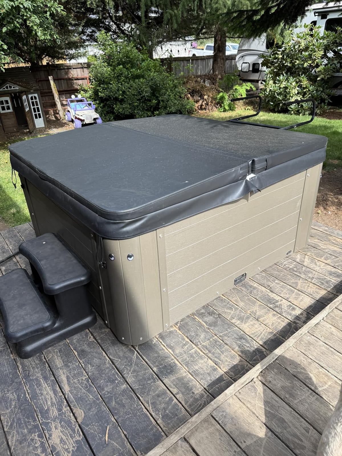 Cover Caddy Cover Valet Hot Tub Spa Cover Lifter customer photo 2