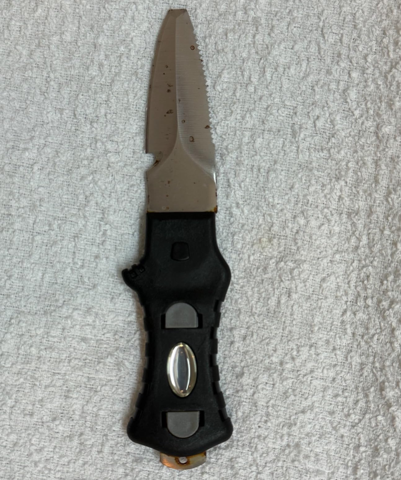 Scuba Choice Compact Stainless Steel Blunt Tip Dive Knife - 2.3