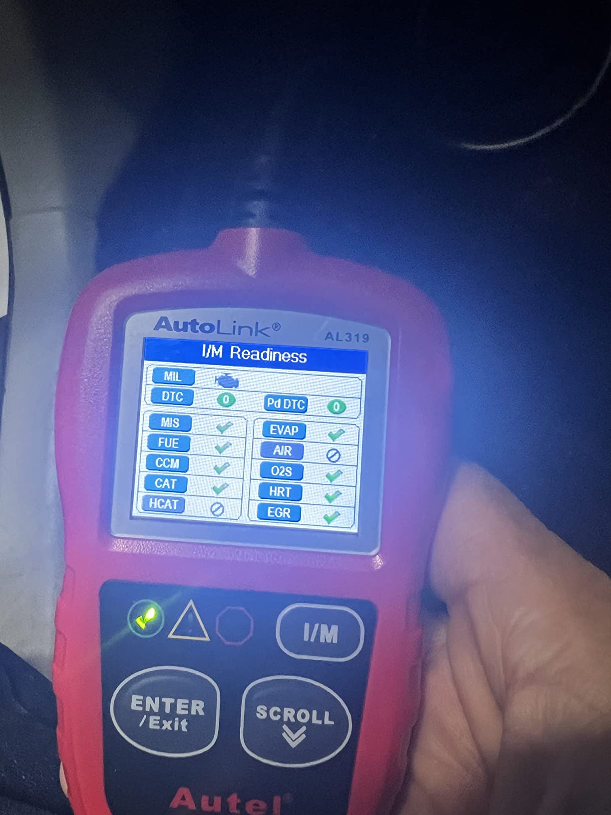Autel AL319 Professional OBD2 Scanner, Enhanced Check Engine Code Reader customer photo 2