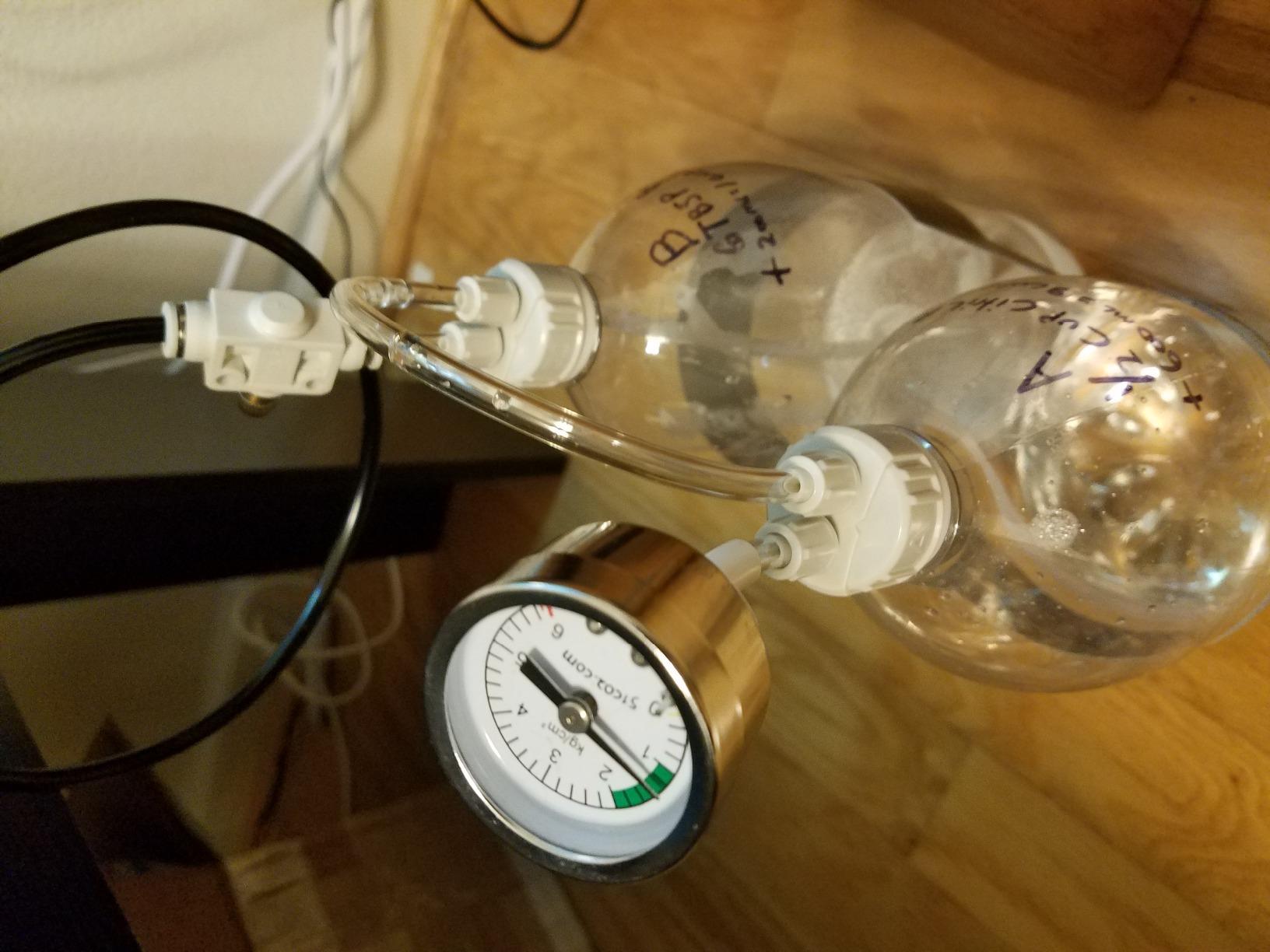 DIY CO2 Generator System Kit with Pressure Gauge Air Flow Adjustment Valve - Pressurized CO2 Kit for Aquarium Plants Tube Valve for Bottle - CO2 Regulator Aquarium for CO2 Diffuser - Grow System customer photo 1