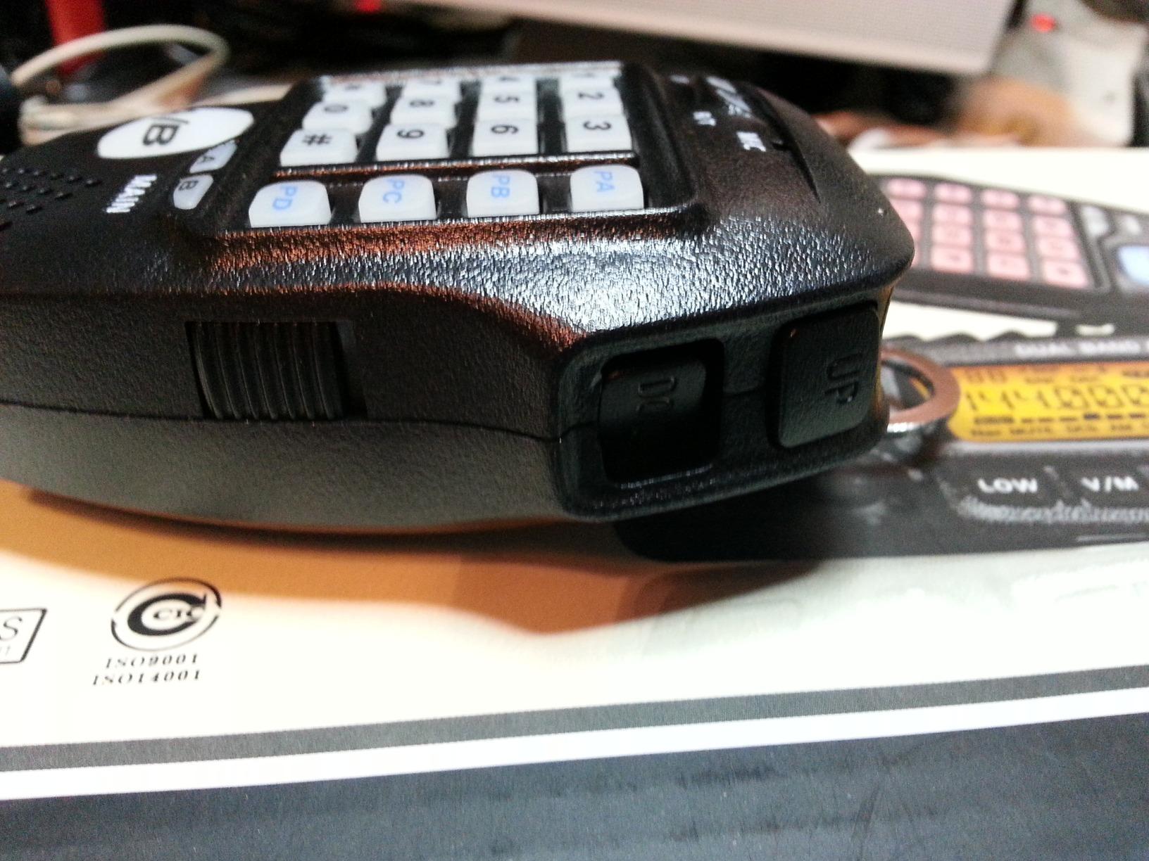 AnyTone Dual Band Mobile Transceiver VHF/UHF Transmitter Vehicle Radio AT-5888UV customer photo 1