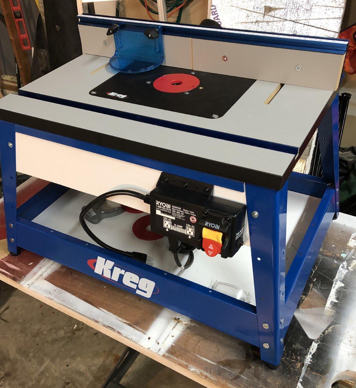 Kreg Bench Top Router Table, Woodworking Router Table, PRS2100, Bench Top customer photo 2